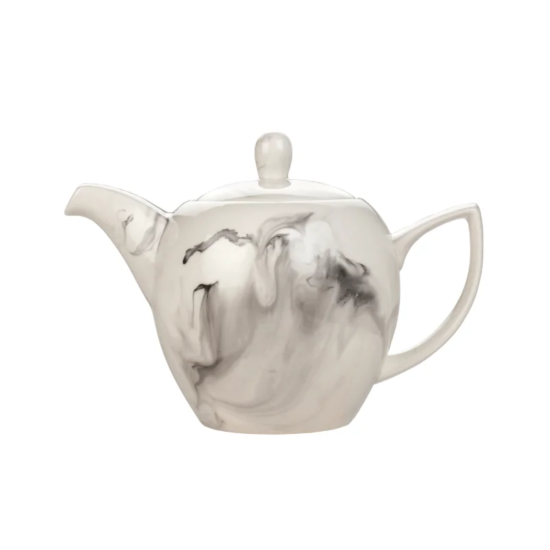Libbey Teapot 35 oz. porcelain Smoke - Case of 12