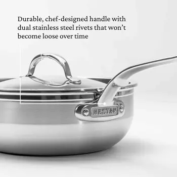 Hestan 3.5qt Covered Essential Pan (24cm) - Set of 2