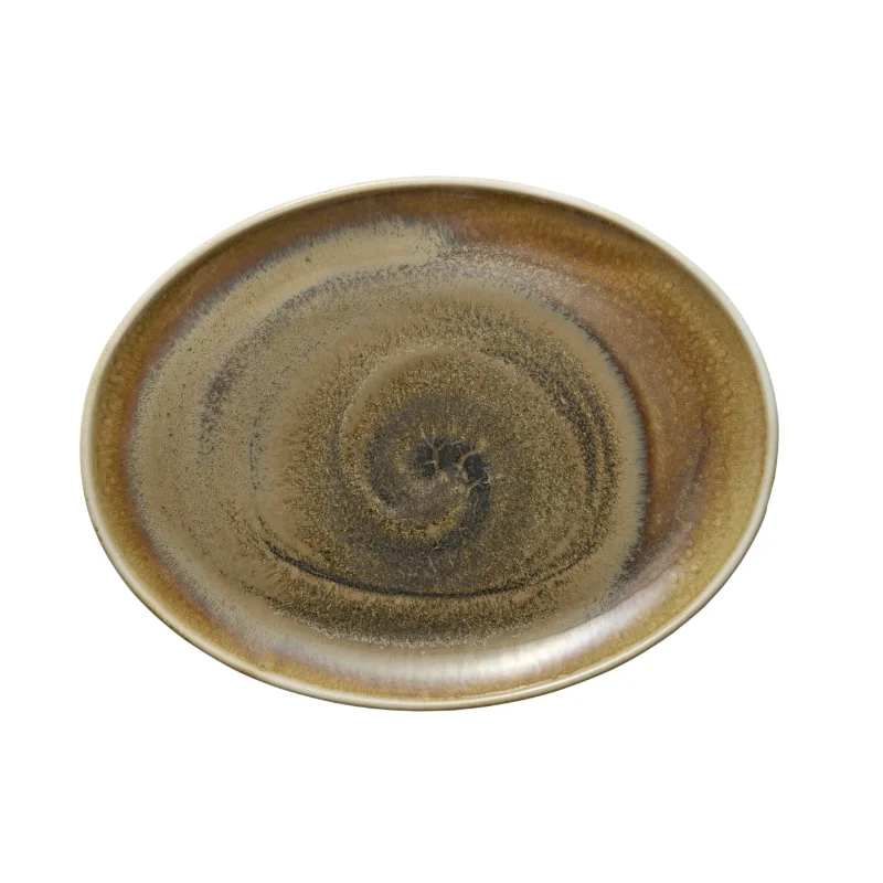 Libbey Oval Platter 12.1"L x 9.41"W x 1.1"H porcelain - Case of 6