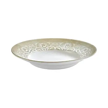 Porline Atelier Purity Light Collection Pasta Plate 26 cm - Set of 6