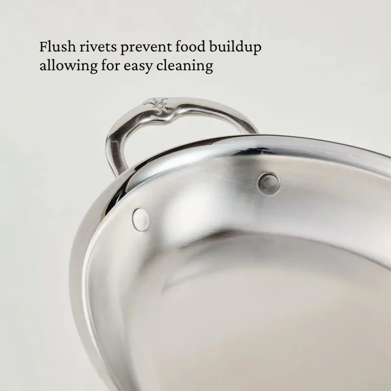 Hestan 2.0qt OVAL Medium Clad Stainless Steel Au Gratin (64oz, 12.5" x 9.0") - Set of 2