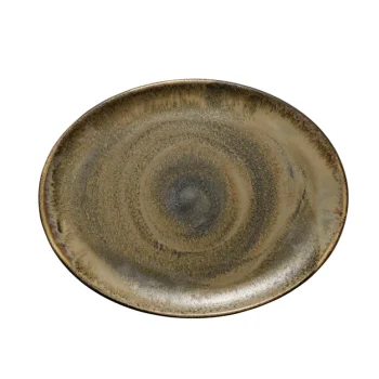 Libbey Oval Platter 14.25"L x 11.0"W x 1.14"H porcelain - Case of 6