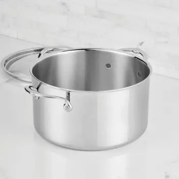 Hestan 8 qt Covered Stock Pot (26cm) - Set of 2