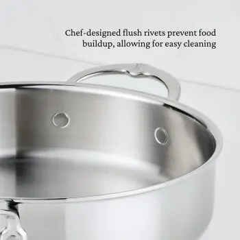 Hestan 3.5qt Covered Braiser/Sauteuse (26cm) - Set of 2