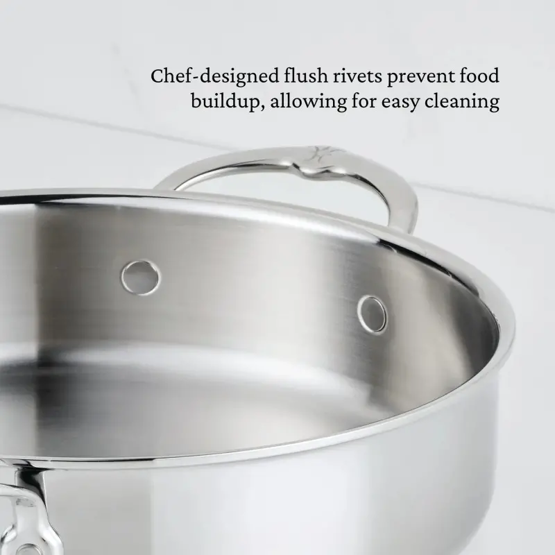 Hestan 3.5qt Covered Braiser/Sauteuse (26cm) - Set of 2 Hestan 3.5qt Covered Braiser/Sauteuse (26cm) - Set of 2
