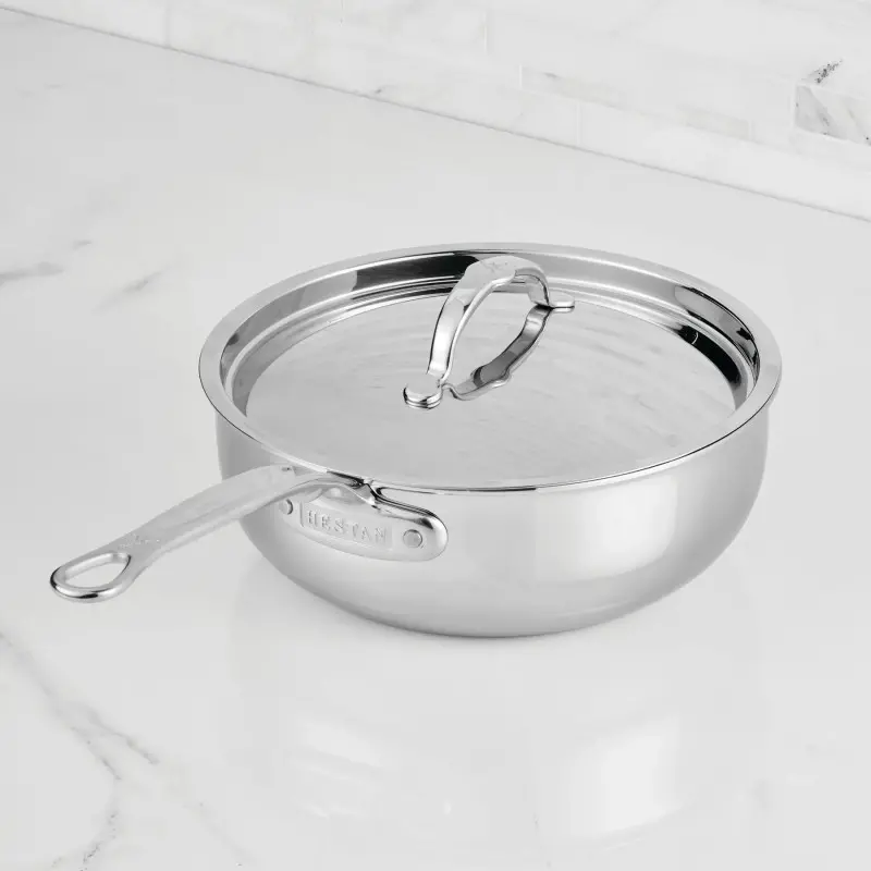 Hestan 3.5qt Covered Essential Pan (24cm) - Set of 2