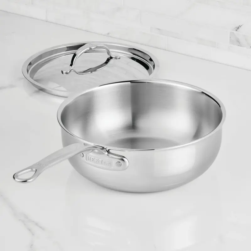 Hestan 3.5qt Covered Essential Pan (24cm) - Set of 2