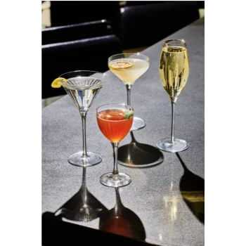 Reserve by Libbey Nick & Nora Glass 5-1/2 oz. clear Gastronorm - Case of 12