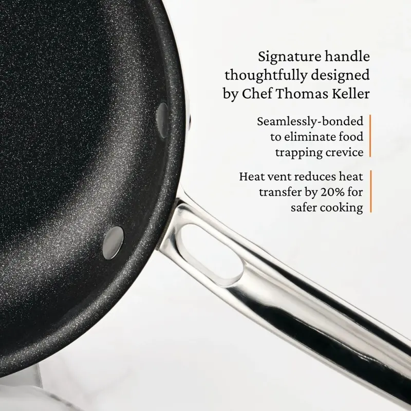 Hestan 8.5" Open Skillet with TITUM™ NS (22cm) - Set of 2