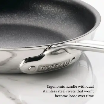 Hestan 8.5" Open Skillet with TITUM™ NS (22cm) - Set of 2