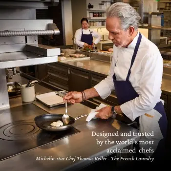 Hestan 11" Open Skillet with TITUM™ NS (28cm) - Set of 2