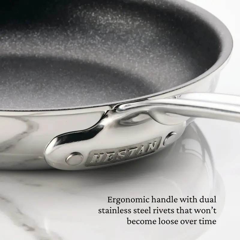 Hestan 12.5" Open Skillet with TITUM™ NS (32cm) - Set of 2