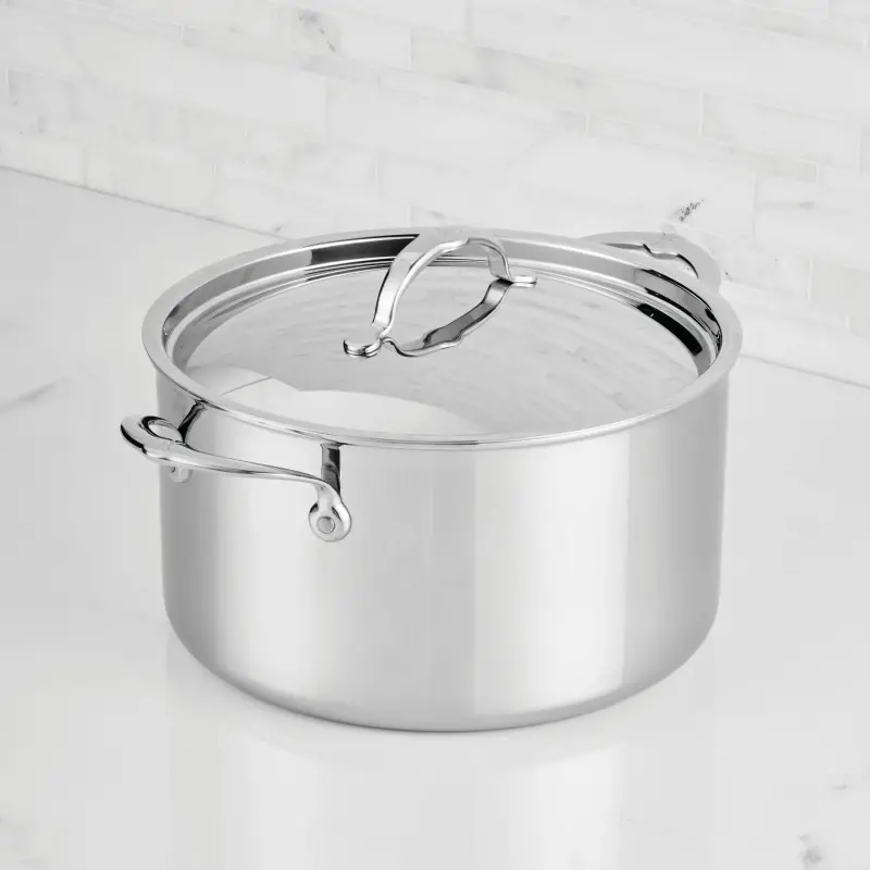 Hestan 6qt Covered Stock Pot (24cm) - Set of 2 Hestan 6qt Covered Stock Pot (24cm) - Set of 2