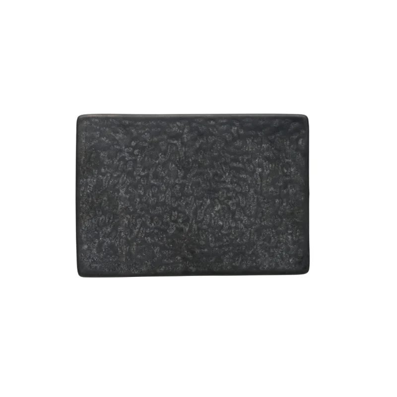Reserve by Libbey Rectangular Platter 7" x 4-3/4" x 3/4"H stoneware Ignea - Case of 12