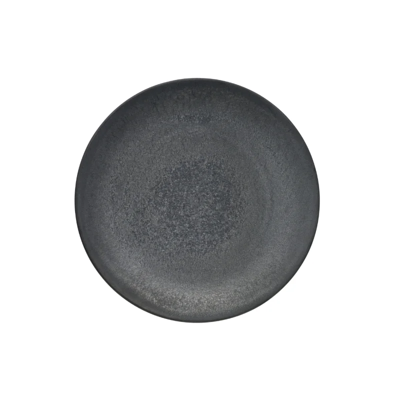 Reserve by Libbey Round Coupe Plate 8-1/4" dia. x 0.86"H stoneware Ignea - Case of 24