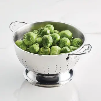 Hestan Set of 2 Stainless Steel Colander Set - Set of 2