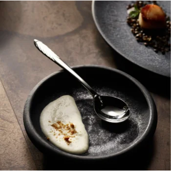 Reserve by Libbey Round Deep Coupe Plate 5-1/8" dia. x 1"H stoneware Ignea - Case of 36