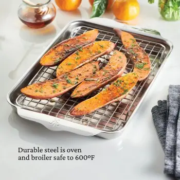 Hestan 2pc OvenBond Quarter Sheet Pan Set - Set of 2