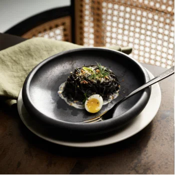 Reserve by Libbey Round Deep Coupe Plate 8-3/4" dia. x 1-5/8"H stoneware Ignea - Case of 12