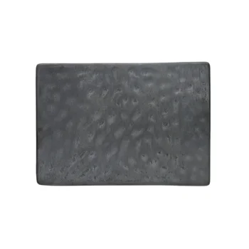 Reserve by Libbey Rectangular Platter 9-3/8" x 6-3/8" x 3/4"H stoneware Ignea - Case of 12
