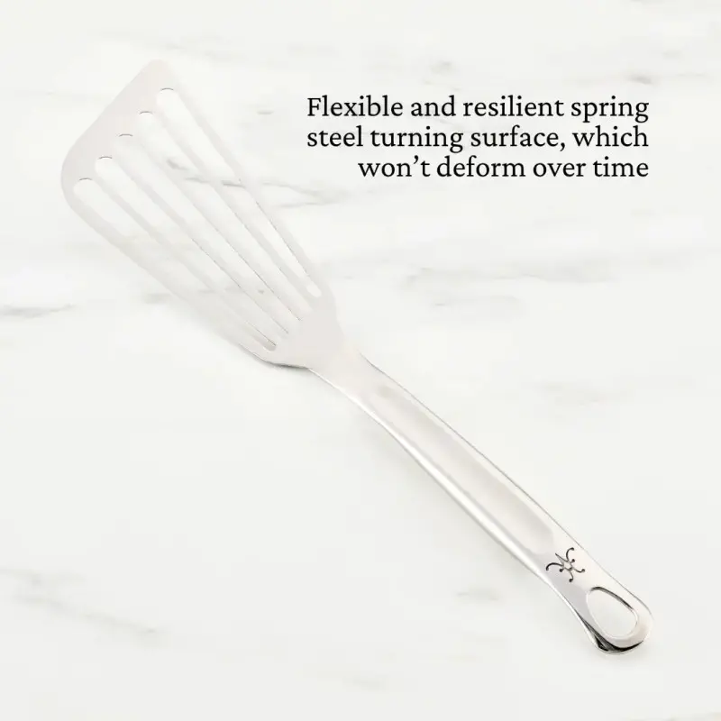 Hestan Stainless Steel Flexible Fish Spatula, 13"