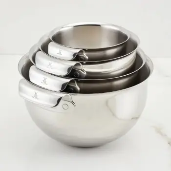 Hestan 4pc Stainless Steel Mixing Bowl Set - Set of 2
