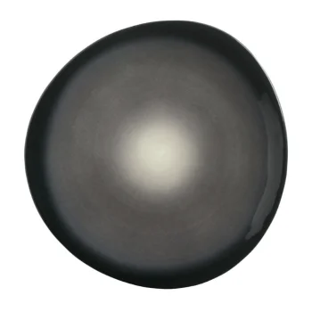 Reserve by Libbey Organic Plate 6-7/8" porcelain Obsidian - Case of 24