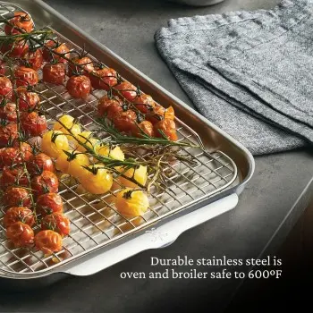 Hestan 2pc OvenBond Medium Sheet Pan Set - Set of 2