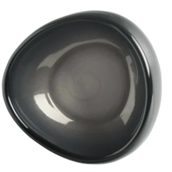 Reserve by Libbey Round Dip Dish 3 oz. 3-1/2" x 2"H porcelain Obsidian - Case of 24