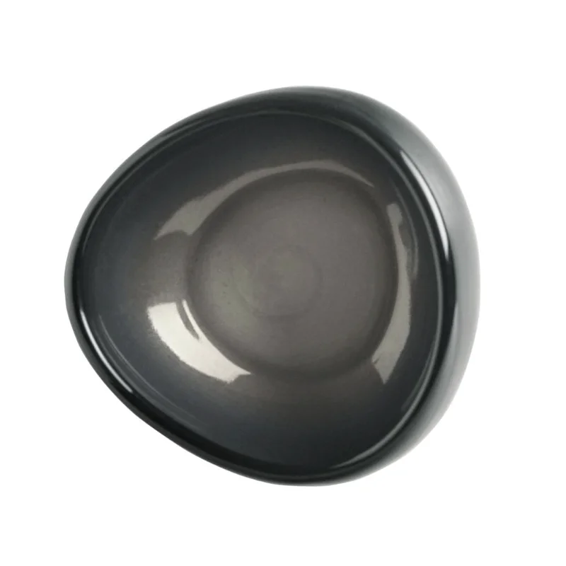 Reserve by Libbey Round Dip Dish 3 oz. 3-1/2" x 2"H porcelain Obsidian - Case of 24