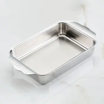 Hestan OvenBond Rectangular Baking Pan 10"x7" - Set of 2