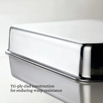 Hestan OvenBond Rectangular Baking Pan 10"x7" - Set of 2