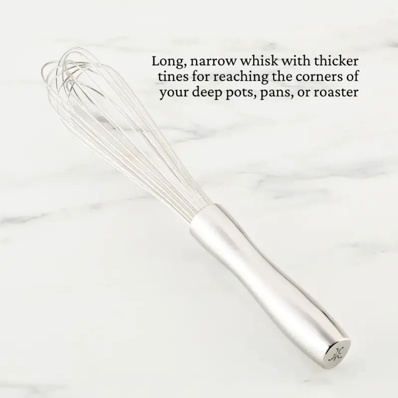 Hestan Stainless Steel French Whisk, 9" - Set of 6 Hestan Stainless Steel French Whisk, 9" - Set of 6
