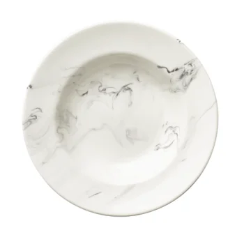 Reserve by Libbey Round Soup Plate 9.5" dia. porcelain Smoke - Case of 24