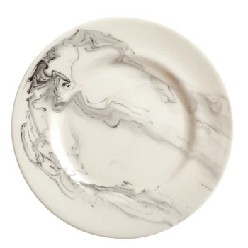 Reserve by Libbey Round Dinner Plate 9-1/8" dia. porcelain Smoke - Case of 24