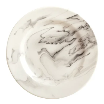 Reserve by Libbey Round Bread Plate 6.5" dia. porcelain Smoke - Case of 36