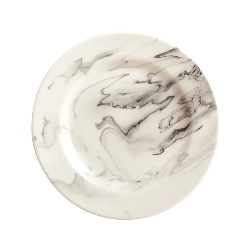Reserve by Libbey Round Bread Plate 6.5" dia. porcelain Smoke - Case of 36