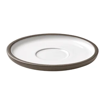 Schonwald Round Saucer 5-1/2” dia. x 3/4"H coupe - White - Case of 6