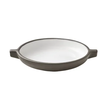 Playground Round Plate 6-7/8” dia. x 1-1/4"H special - White - Case of 6