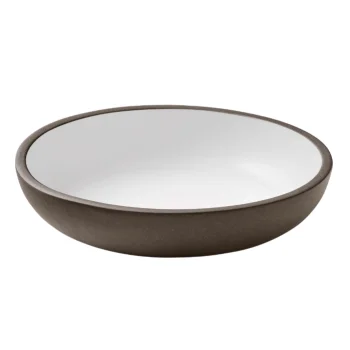 Playground Round Plate 7-7/8” dia. x 1-7/8"H deep coupe 25.4 oz. - White - Case of 6