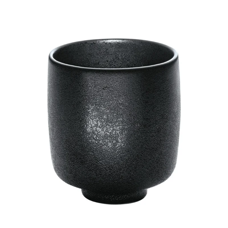 Schonwald Mug 3-1/8" x 3-3/4"H 10 oz. no handle - Black - Case of 6 Schonwald Mug 3-1/8" x 3-3/4"H 10 oz. no handle - Black - Case of 6