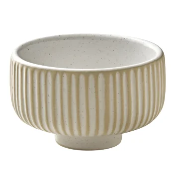 Playground Round Bowl 3-1/8" dia. x 2"H 4.1 oz. - White - Case of 12