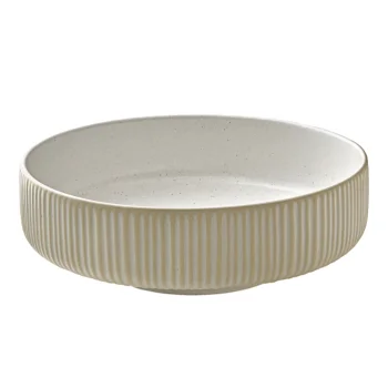 Playground Round Dish 6-1/4" dia. x 2-1/2"H 24 oz. - White - Case of 6