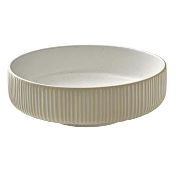 Playground Round Bowl 4-3/4" dia. x 2-1/4"H 11.2 oz. - White - Case of 6