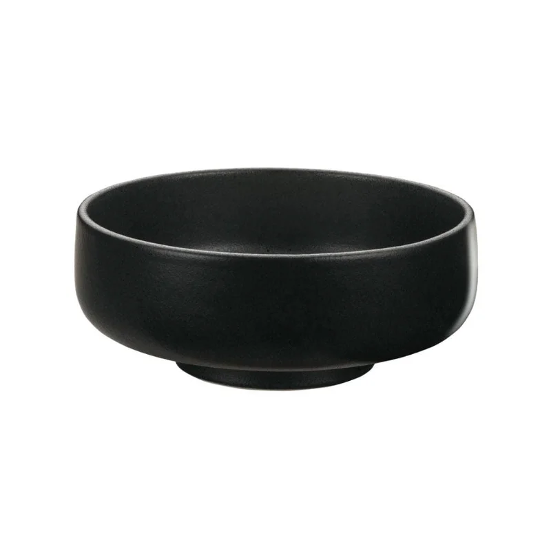 Playground Round Bowl 6-1/4" dia. x 2-3/8"H 24 oz. - Black - Case of 6 Playground Round Bowl 6-1/4" dia. x 2-3/8"H 24 oz. - Black - Case of 6