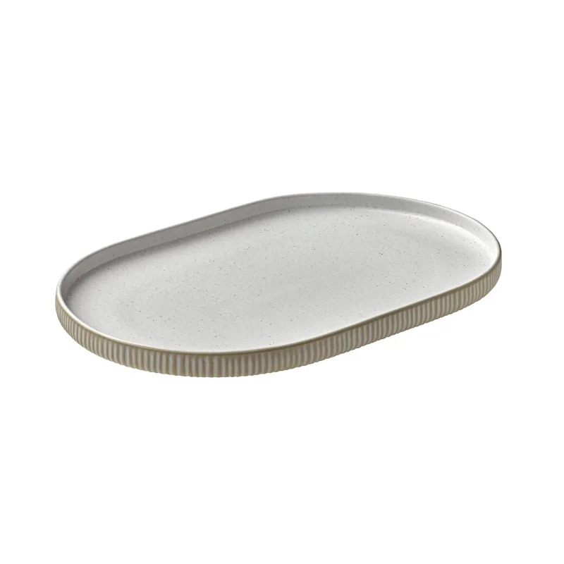 Playground Oval Platter 11-3/4"L x 7-7/8"W x 1"H coupe - White - Case of 6 Playground Oval Platter 11-3/4"L x 7-7/8"W x 1"H coupe - White - Case of 6