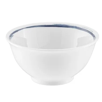 Schonwald Round Bowl 5" dia. - Dark Blue with Ornaments - Case of 12