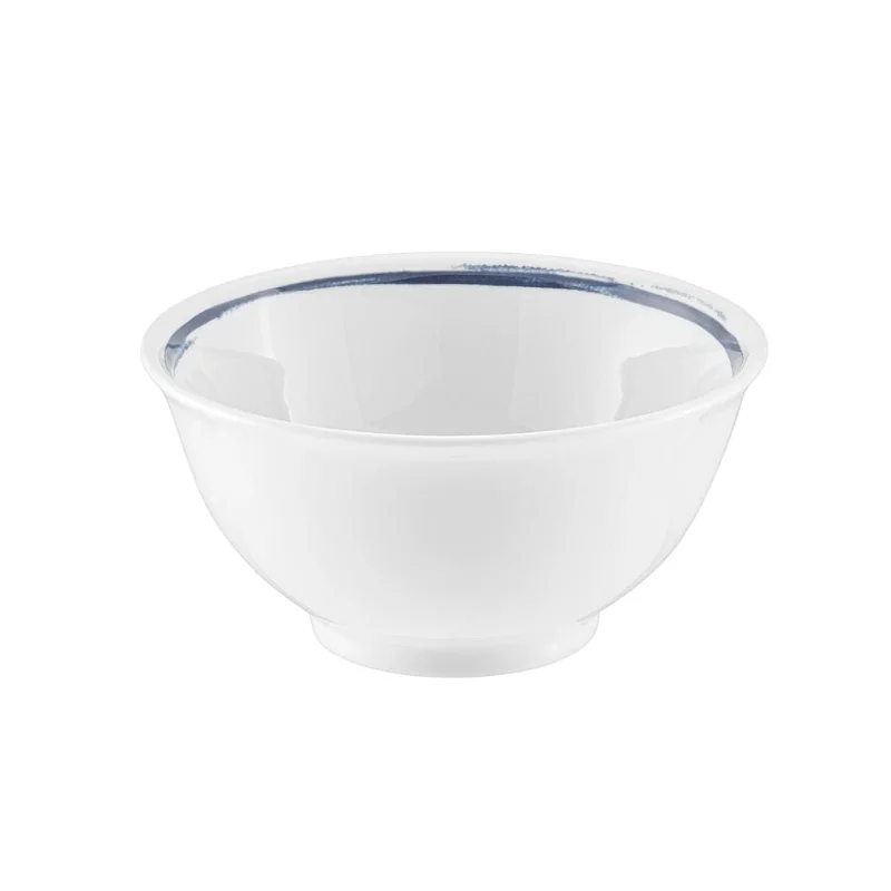 Schonwald Round Bowl 5" dia. - Dark Blue with Ornaments - Case of 12 Schonwald Round Bowl 5" dia. - Dark Blue with Ornaments - Case of 12