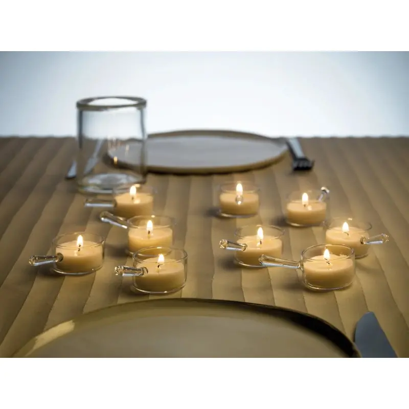 Designer Lie Candle Holder - 100 x 100 x 100 mm - Set of 6 Designer Lie Candle Holder - 100 x 100 x 100 mm - Set of 6