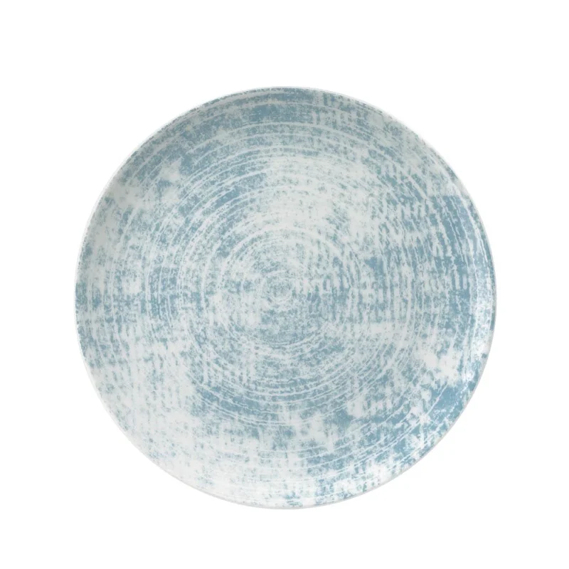 Schonwald Round Plate 6-2/3" dia. coupe - Structure Blue - Case of 12 Schonwald Round Plate 6-2/3" dia. coupe - Structure Blue - Case of 12